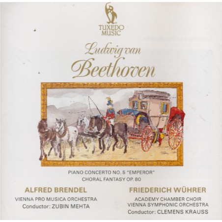 BEETHOVEN - Brendel - Concerto pour piano n°5 en mi bémol majeur op.73 '